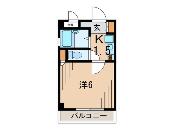 ハッピ－伊丹の物件間取画像